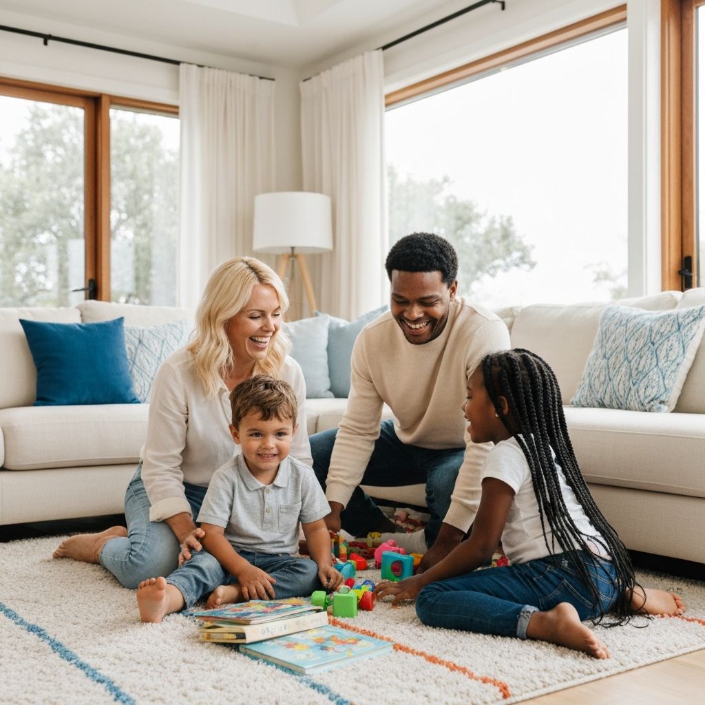 Utah family safely enjoying their home protected from radon